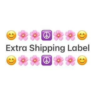 Extra Shipping Label